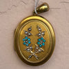 Victorian Turquoise & Gold Locket