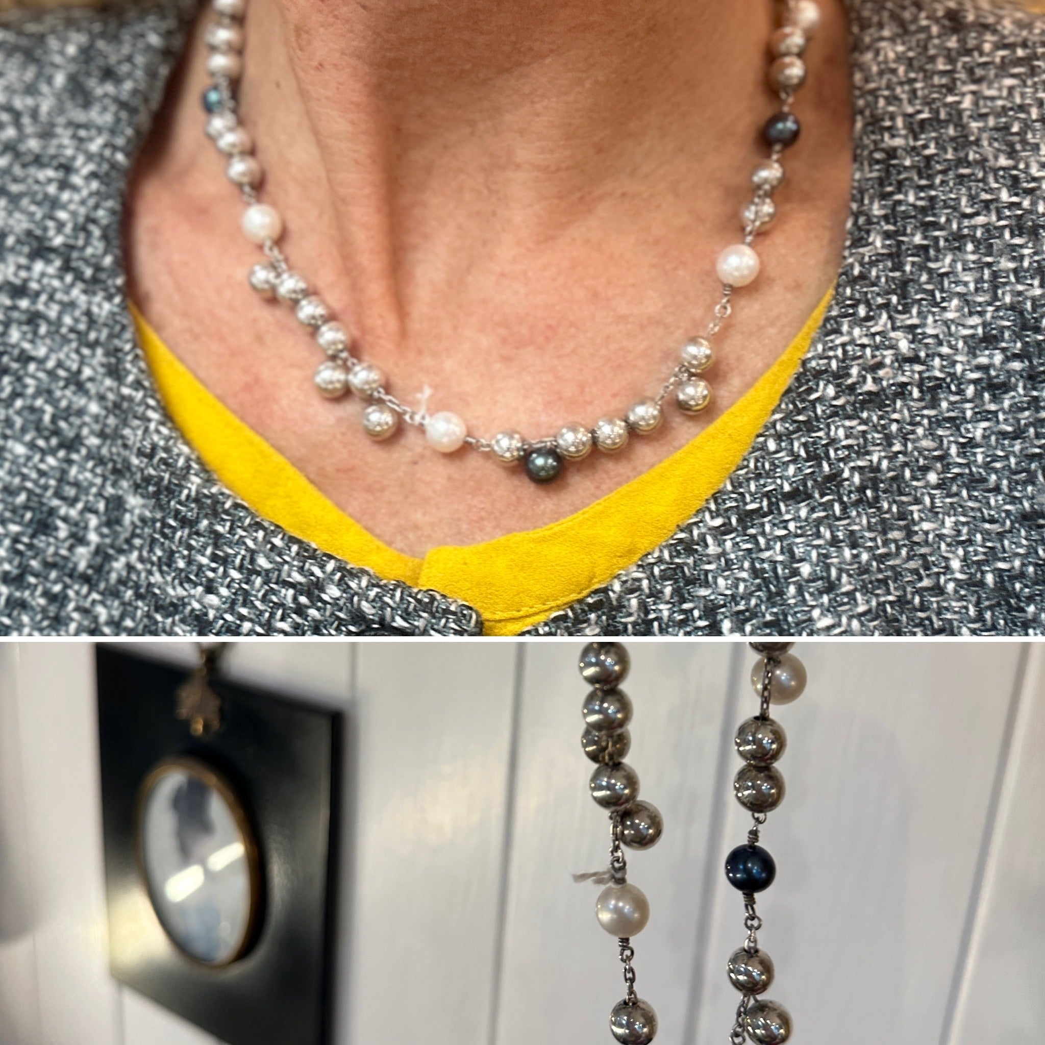 Links of london pearl on sale necklace