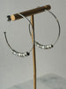Vintage Links of London Silver Hoop Earrings