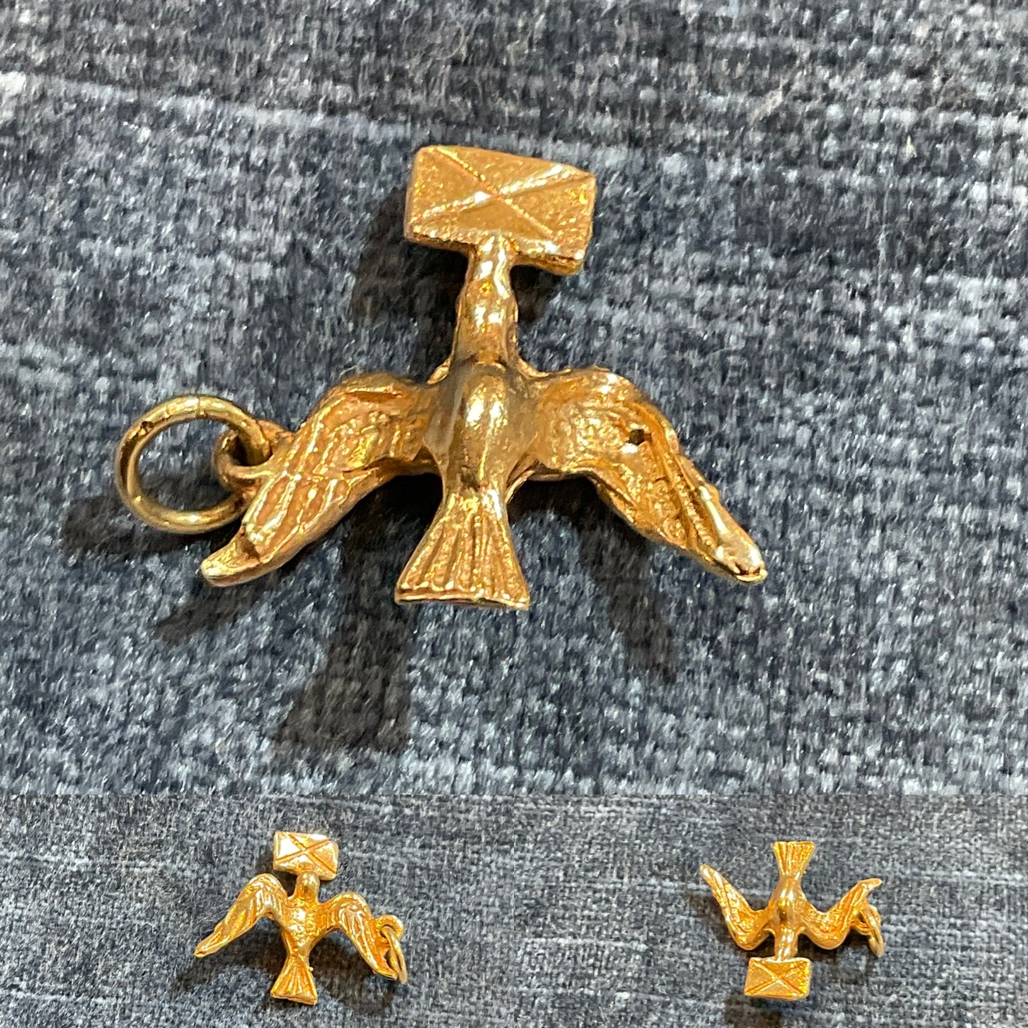 Vintage 9ct Gold Peace Dove Charm – Lindas of Kinsale