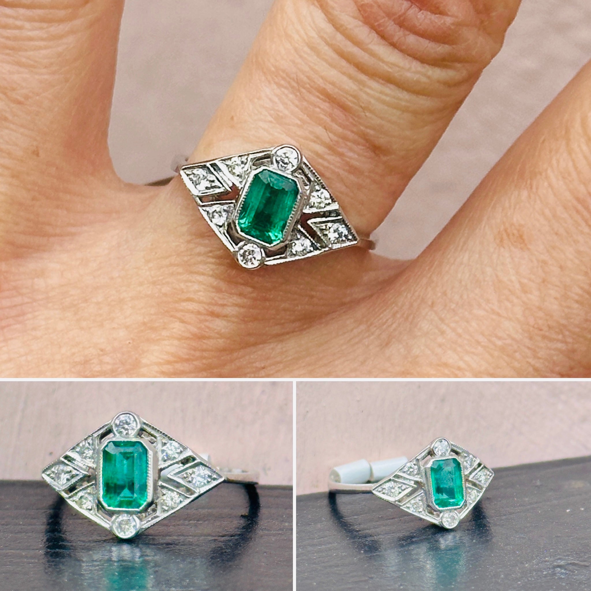 Vintage Emerald Ring