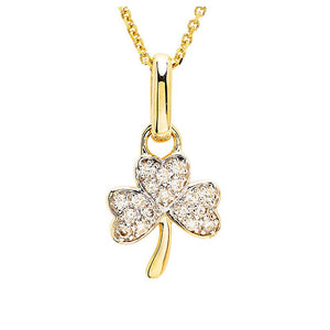 Gold and Diamond Celtic Cross Necklace (Copy) (Copy)