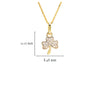 Gold and Diamond Celtic Cross Necklace (Copy) (Copy)