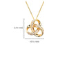 Gold and Diamond Celtic Cross Necklace (Copy)