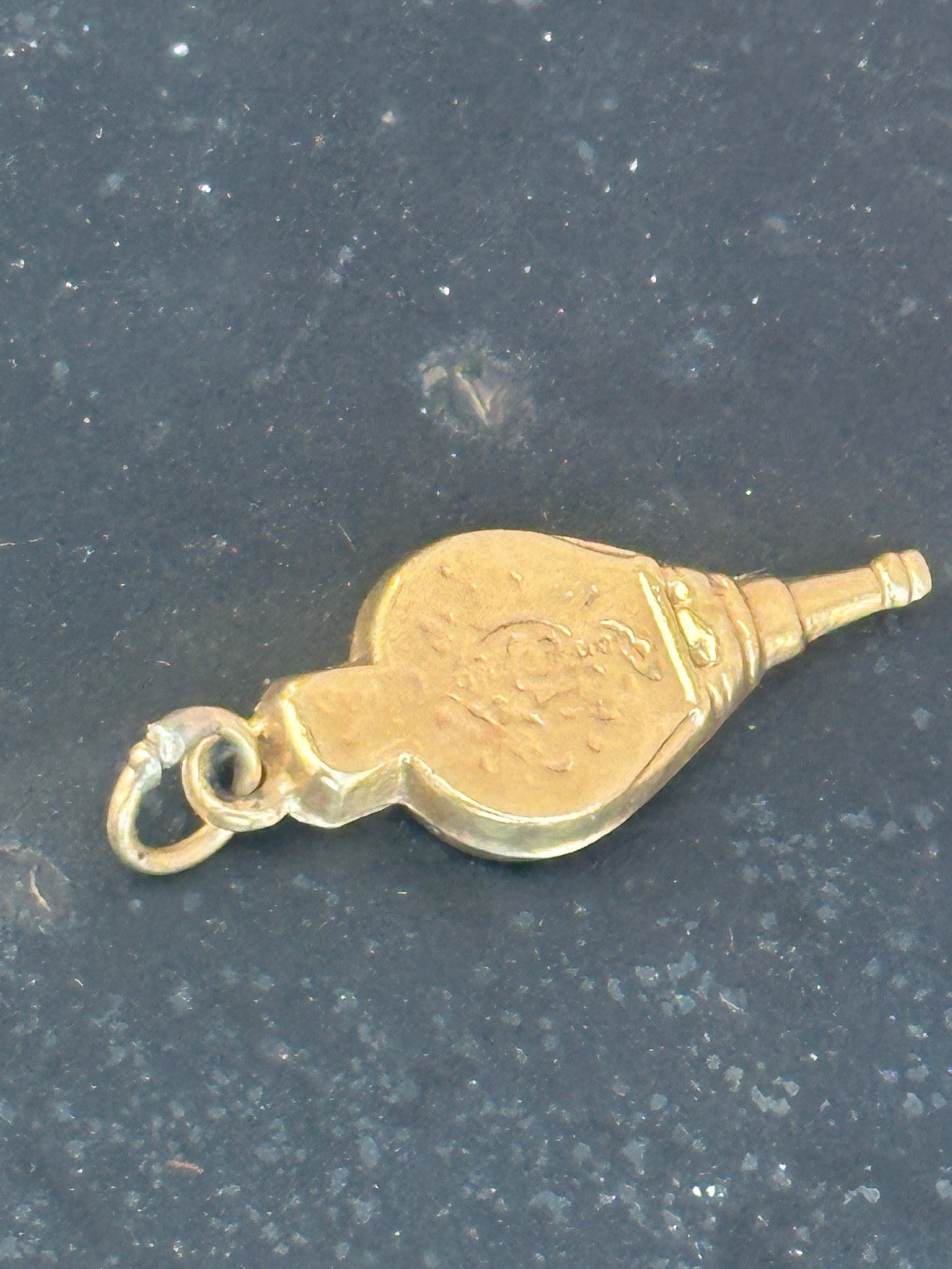 Gold Fire Bellows Charm