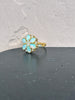 Opal Daisy Ring