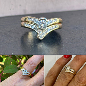 Diamond Engagement Ring Set