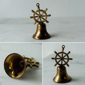 Nautical Vintage Gold Charm