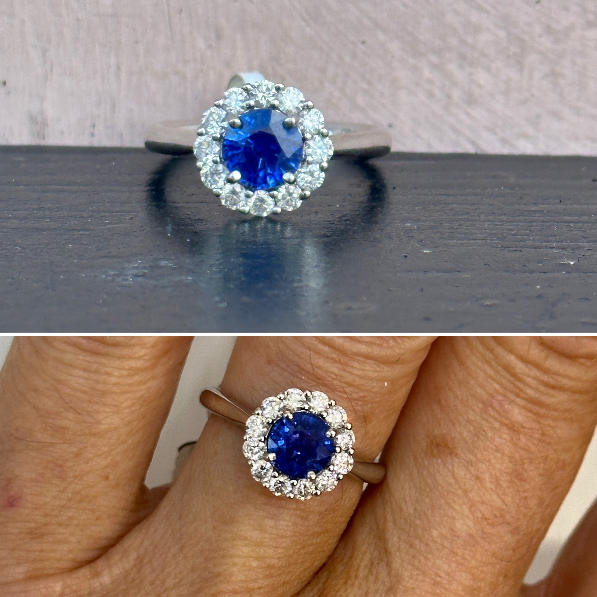 Chloe: Sapphire Circular Ring