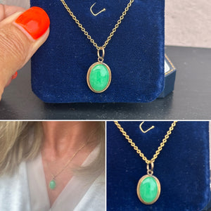 Jade Gold Pendant