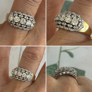 Five Stone Antique Style Ring