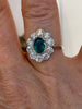 Oval Emerald Cluster