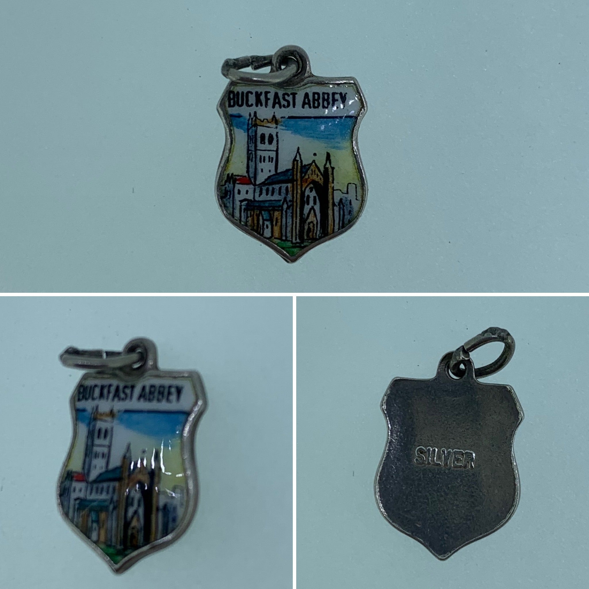 Vintage Silver Buckfast Abbey Charm