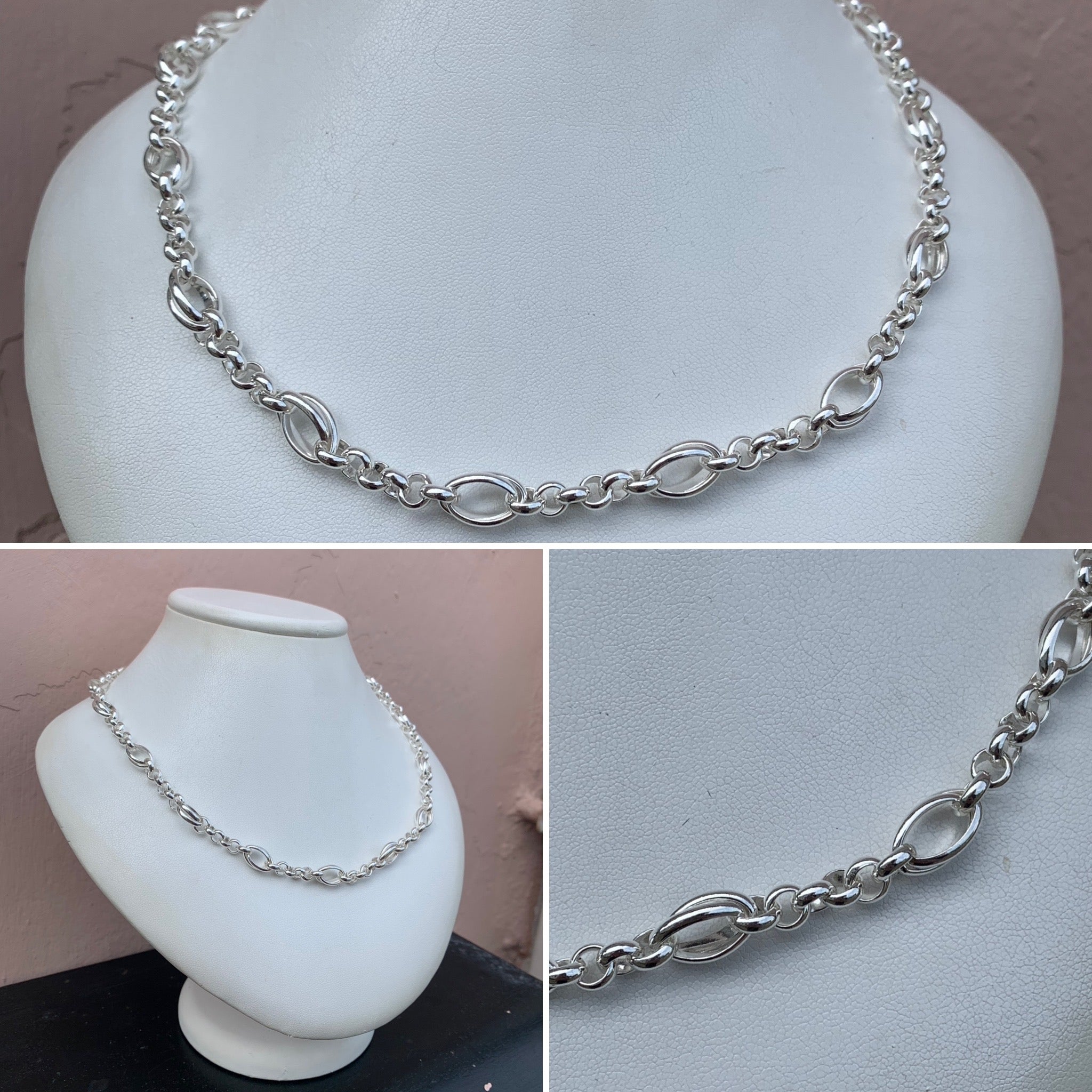 Contemporary Silver Chain