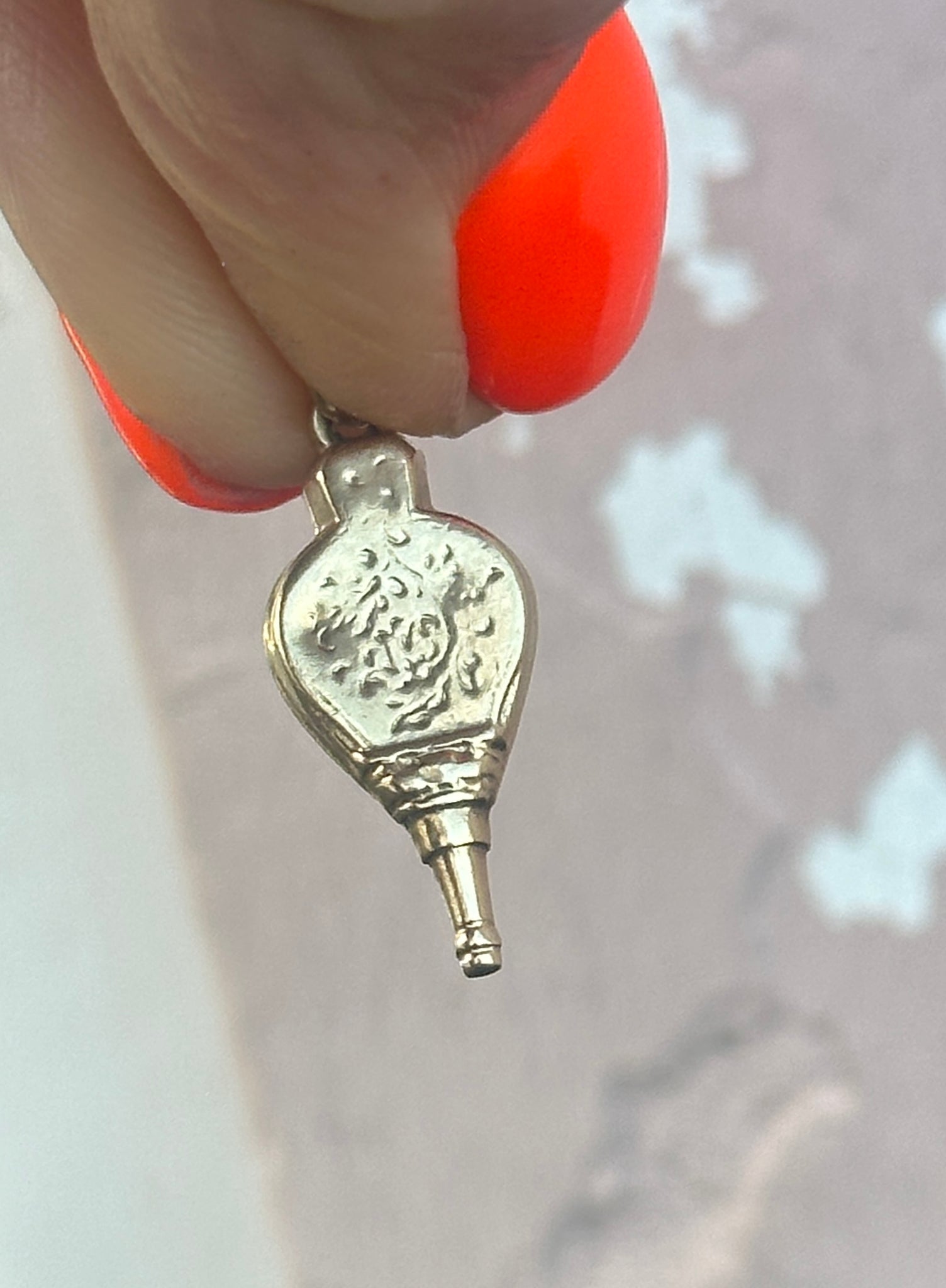 Gold Fire Bellows Charm