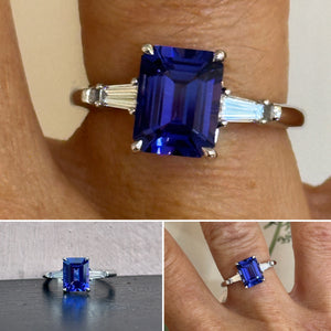 Tanzanite Ring. Night Sky.