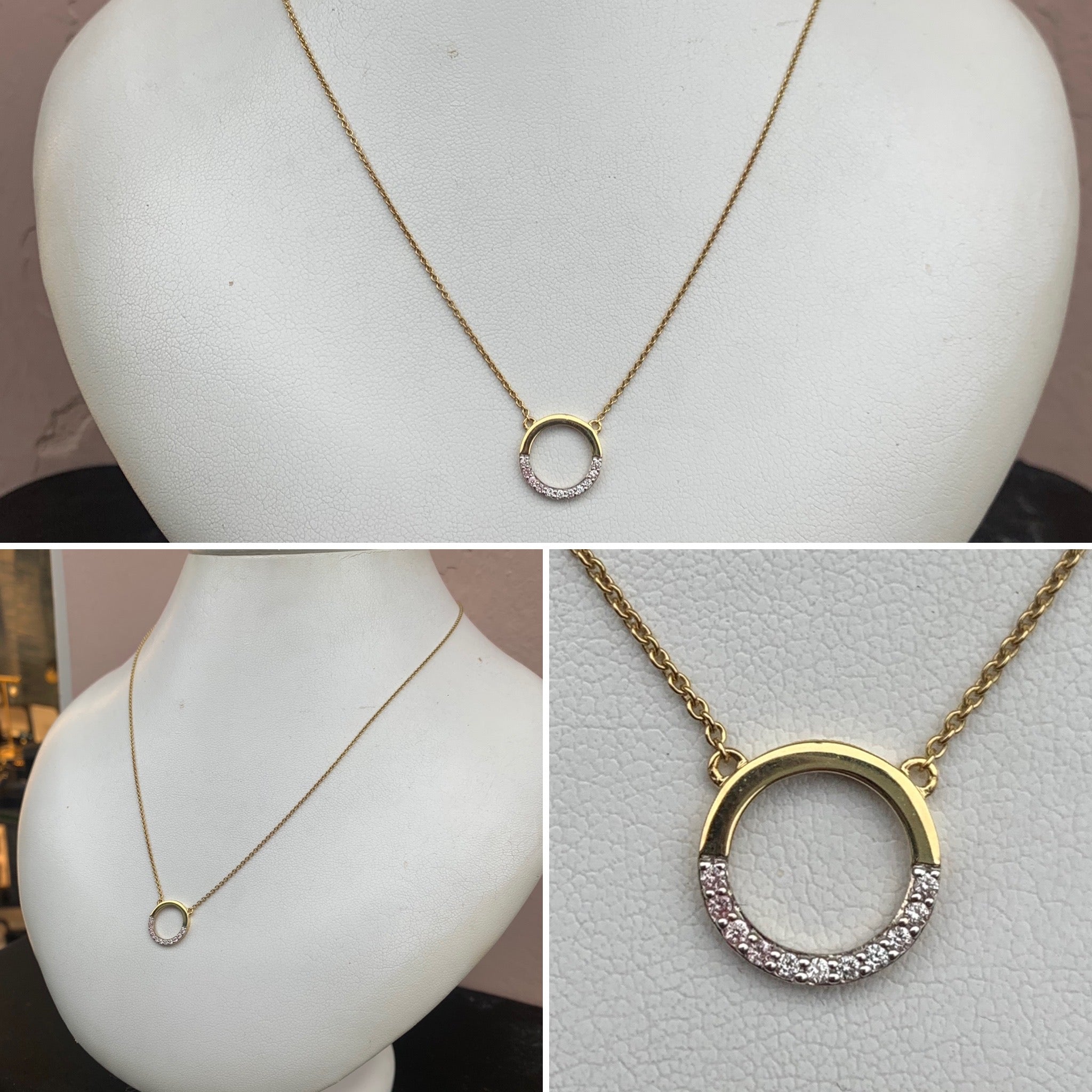 Diamond Circular Pendant