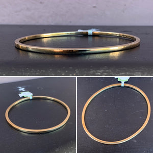 Yellow Gold Slave Bangle