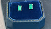 Emerald Stud Earrings