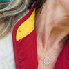 Diamond Circle Pendant