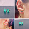 Emerald Stud Earrings