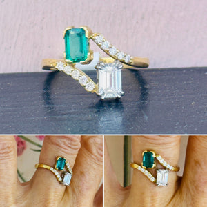 Emerald Diamond Toi et Moi