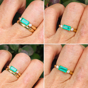 Emerald Gold Ring