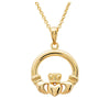 Gold Vermeil Claddagh Necklace
