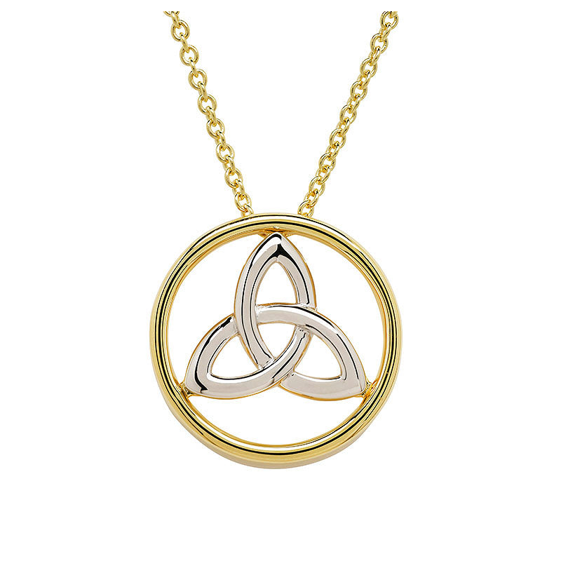 Gold Vermeil Trinity Necklace
