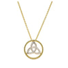 Gold Vermeil Trinity Necklace