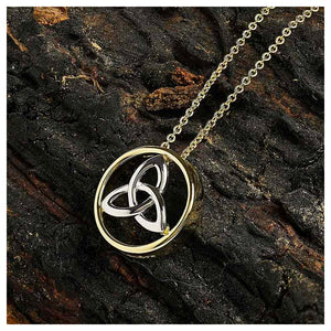 Gold Vermeil Trinity Necklace