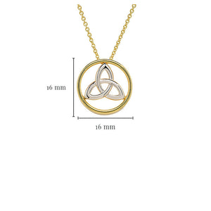Gold Vermeil Trinity Necklace