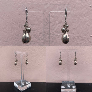 Silver Drop Earrings