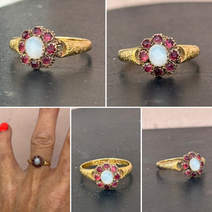 Victorian Garnet Ring