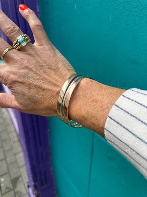 A Trio of Gold Bangles