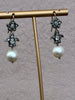 Antique Diamond Pearl Earrings