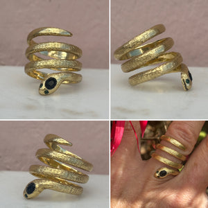 Gold Snake Ring