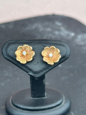 1950s Gold Earrings
