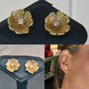 1950s Gold Earrings