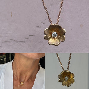 1950s Gold Pendant