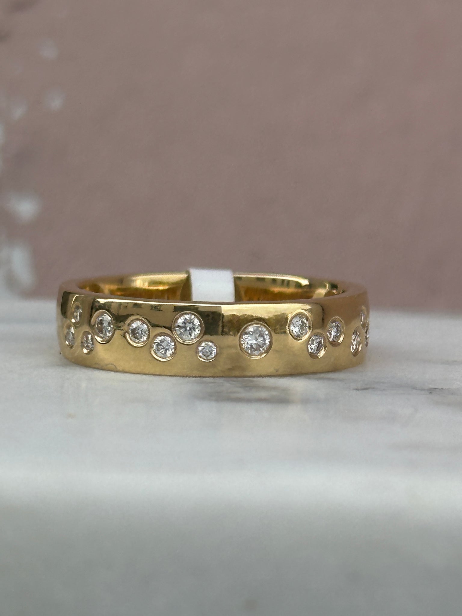 Gold Wedding Ring : Stardust