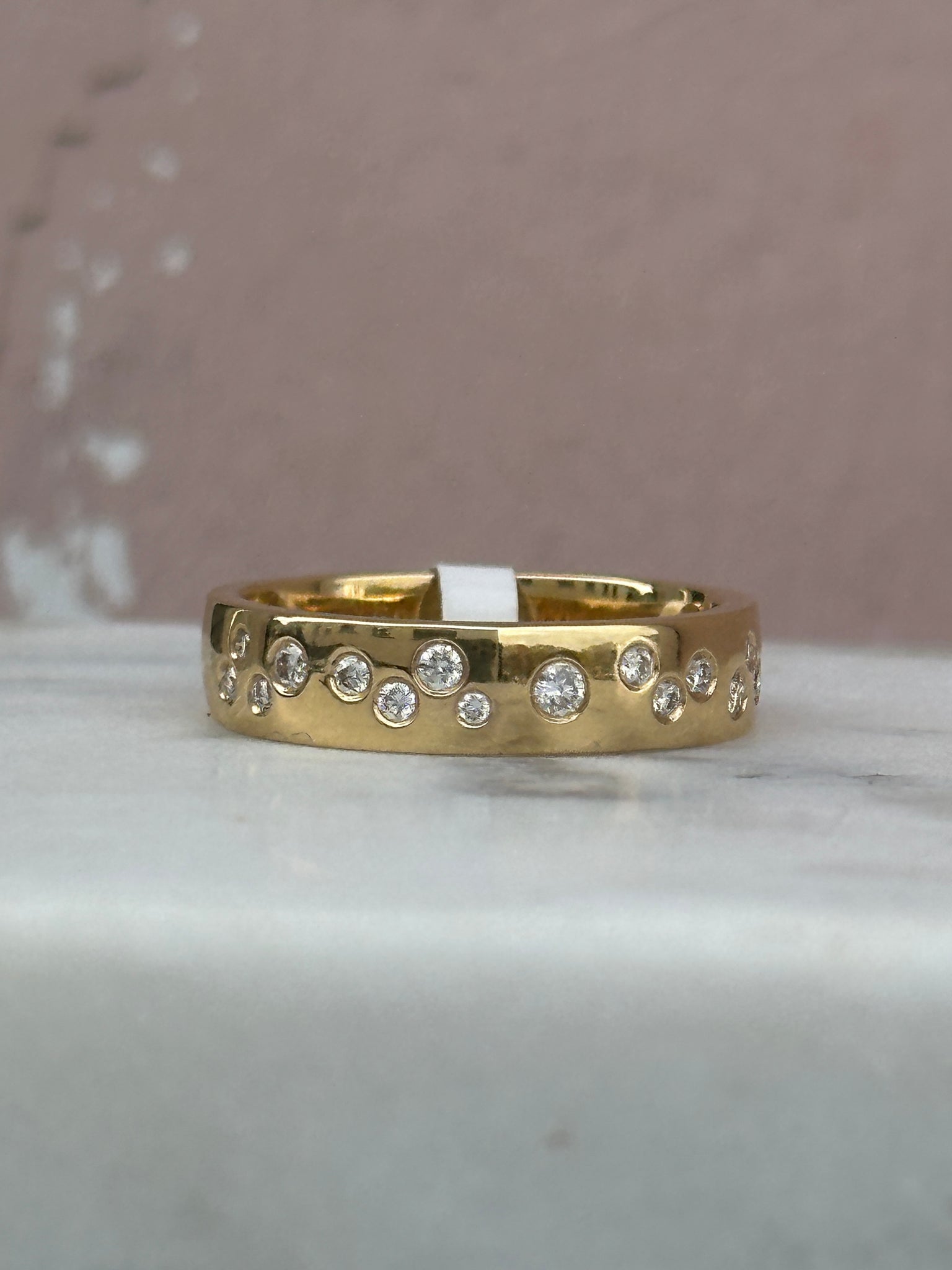 Gold Wedding Ring : Stardust