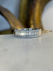 Emerald Cut Eternity Ring