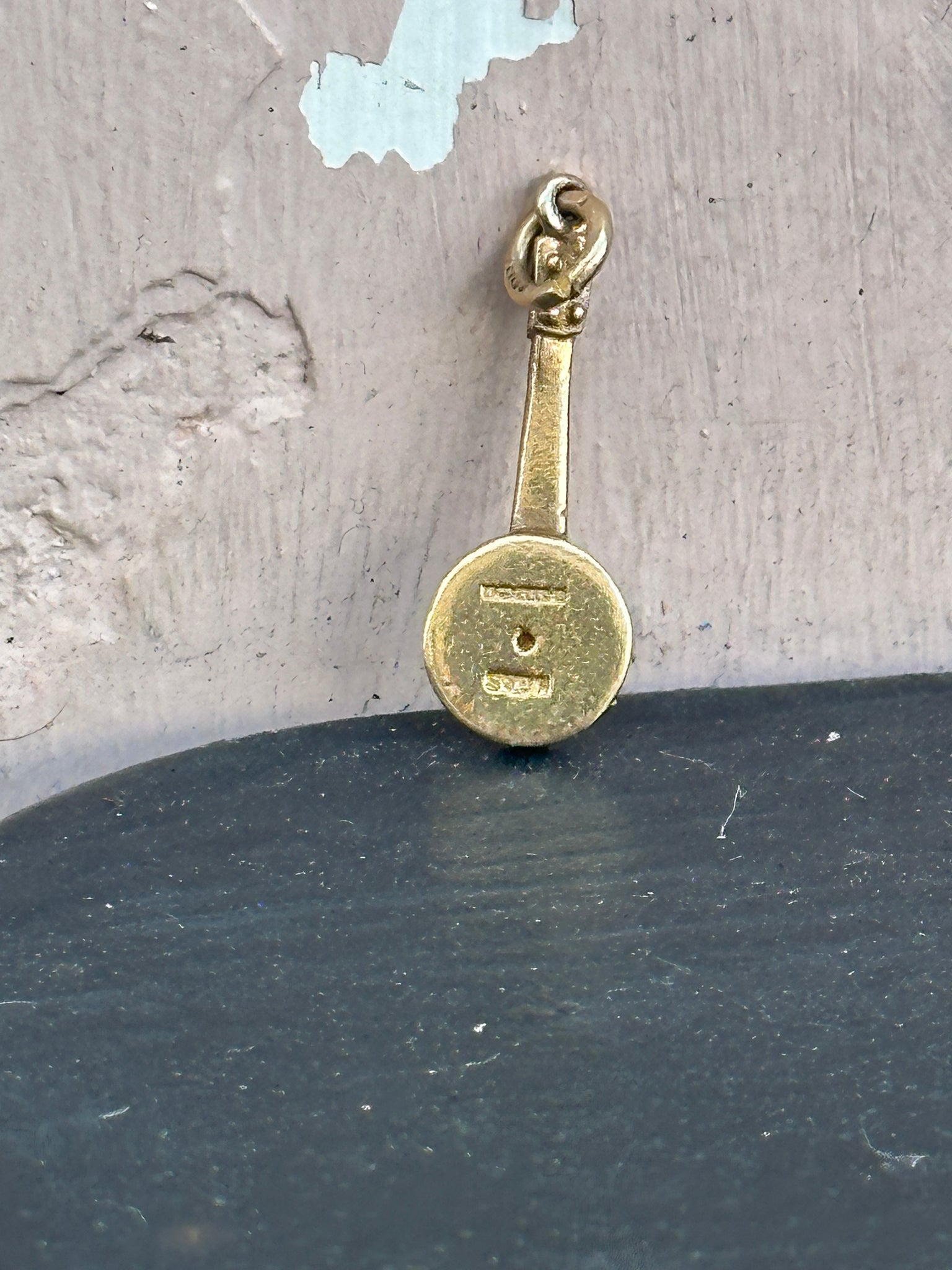 Banjo Gold Charm