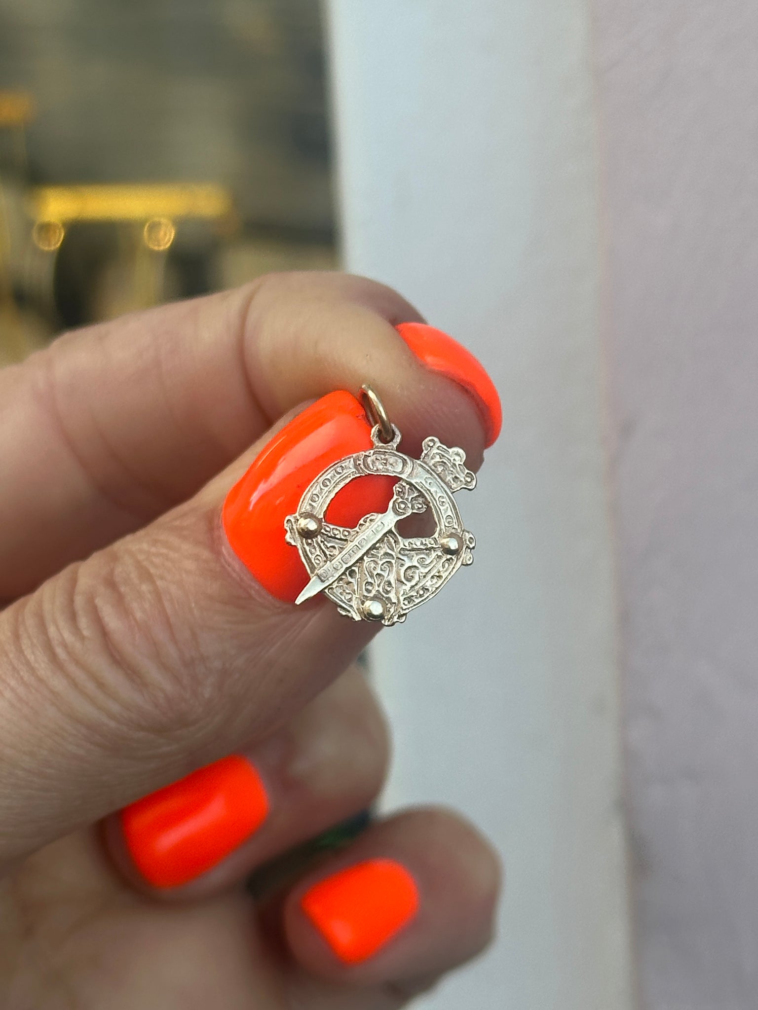 Tara Brooch Gold Charm