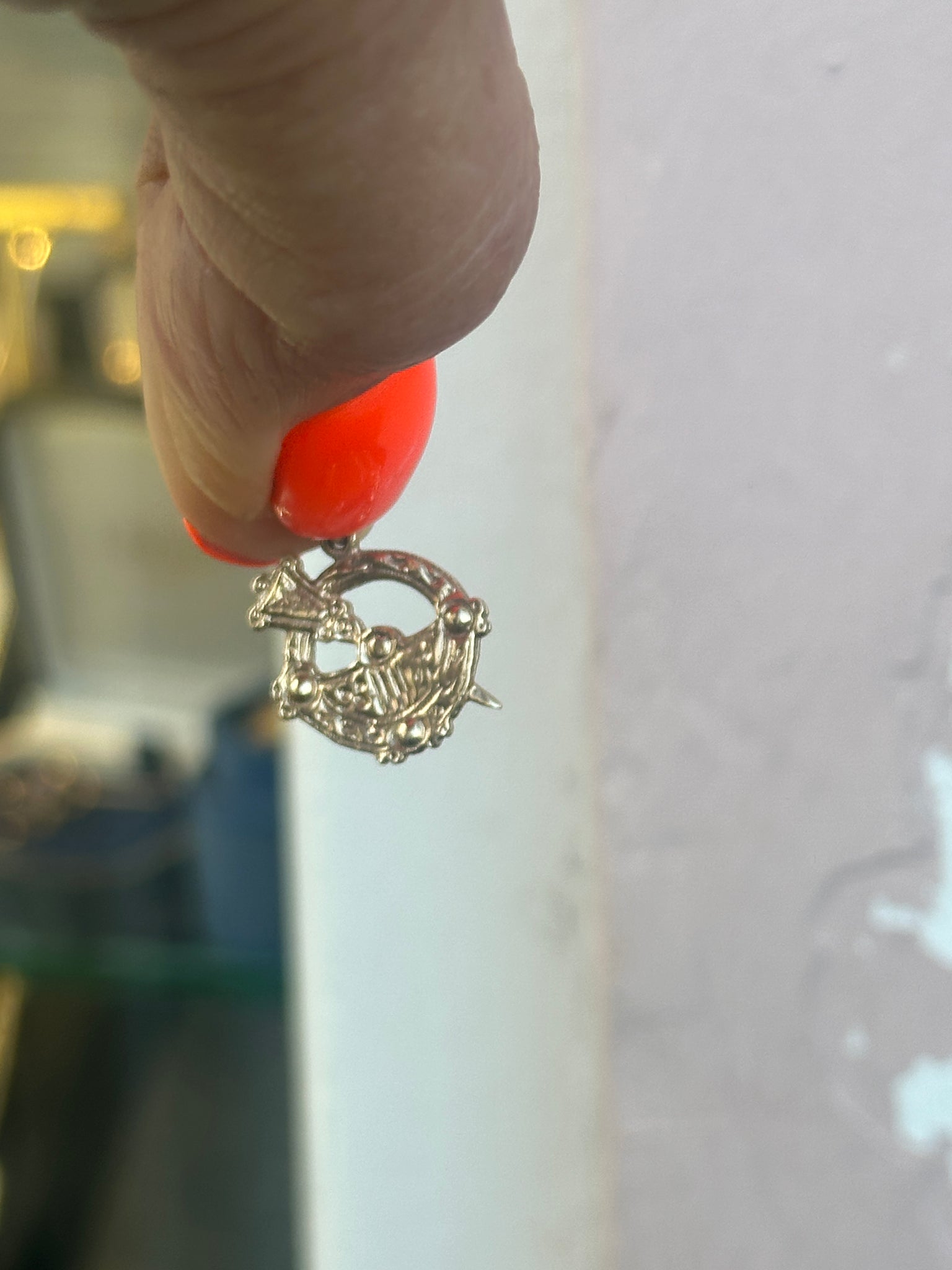 Tara Brooch Gold Charm