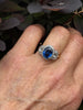 The Half Moon Sapphire Ring