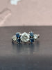 Antique Solitaire Ring w Sapphire