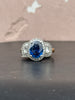 The Half Moon Sapphire Ring