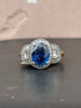 The Half Moon Sapphire Ring